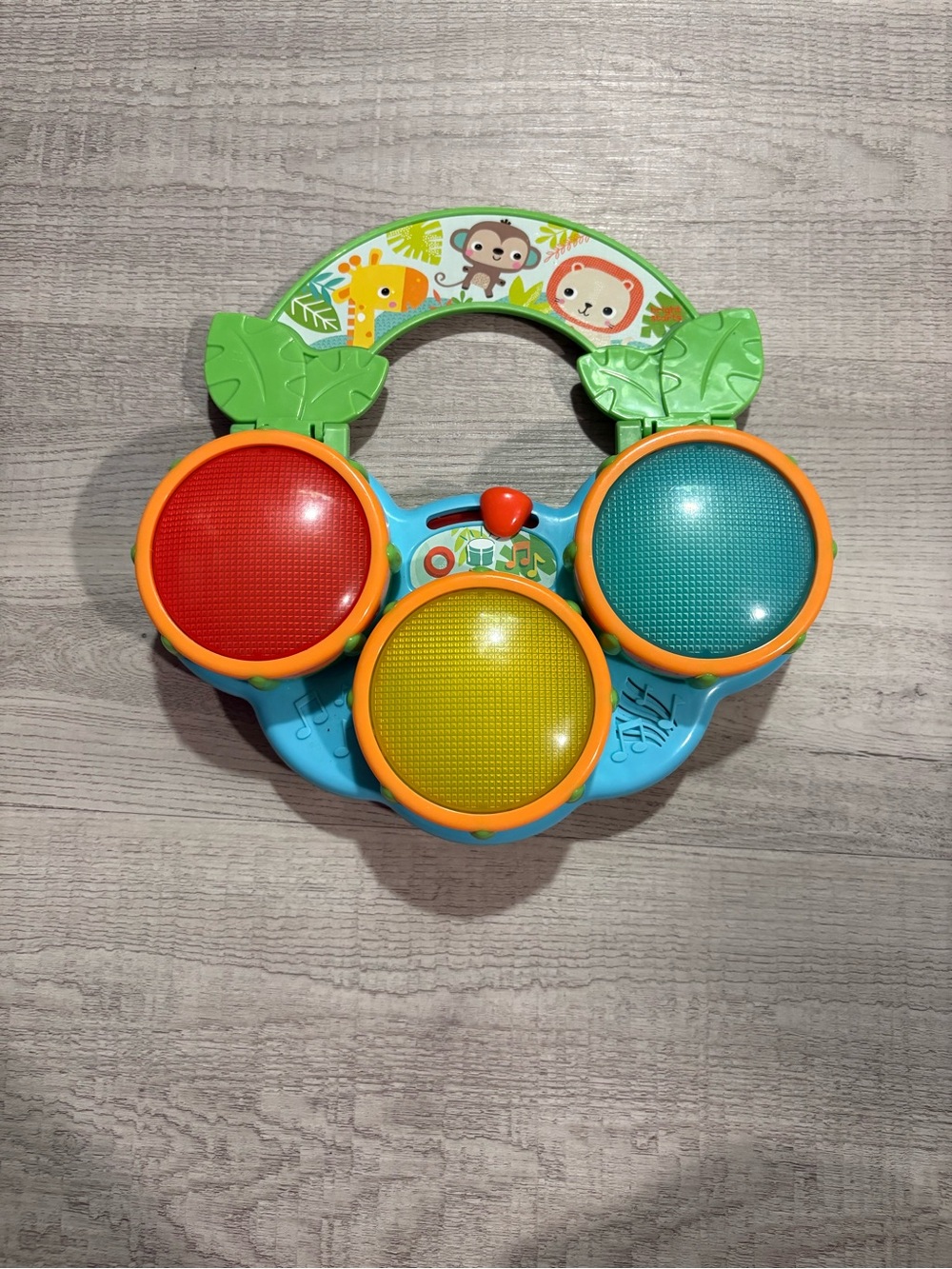Bright Starts Safari Beats Musical Light Up Drum